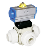 Praher 3-way Ball Valve S4 PP
